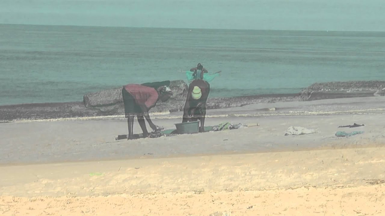 Beira Mozambique - beautiful beach and campsite at the Indian Ocean