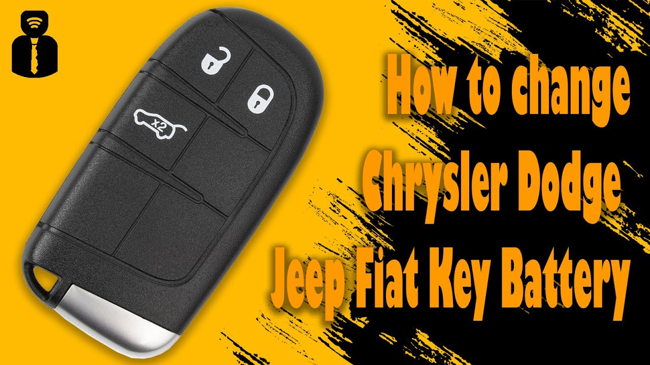 Chrysler Jeep Dodge Fiat Key Case with Buttons