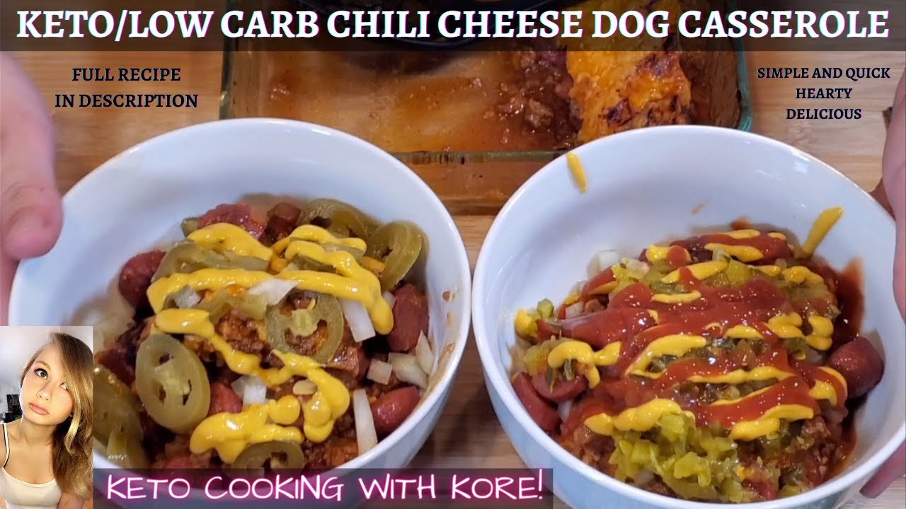 KETO / LOW CARB Chili Cheese Dog Casserole. So Hearty and Yummy! YouTube