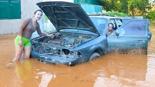 Genius Girl Restores a Flood-Damaged 1989 Corona