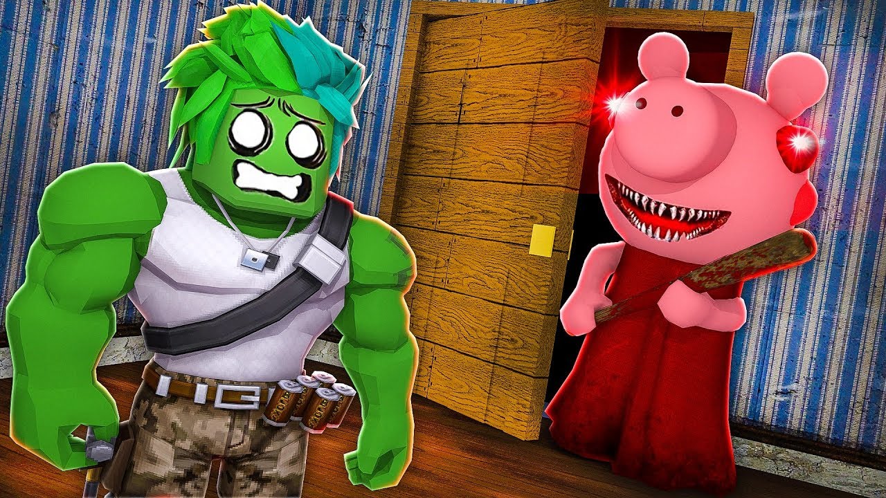 Roblox Piggy Me Persigue En La Prision Youtube - imágenes de manucraft roblox