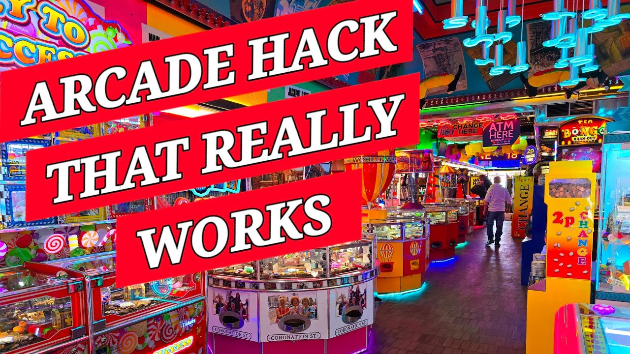 ПОСМОТРИТЕ, КАК РАБОТАЕТ ЭТОТ ХАК. БРИДЛИНГТОН, БРИТАНСКИЙ КУРОРТ, 2P PUSHERS, МАШИНЫ ДЛЯ ИГРЫ, В...