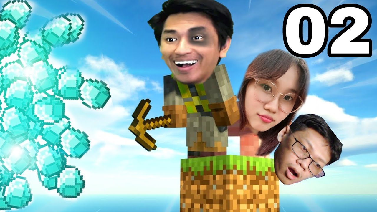 ថ្ងៃនេះ Sis Cute បែកង៉ាងណាស់ !!!​ 🤣 | Minecraft One Block Part 02