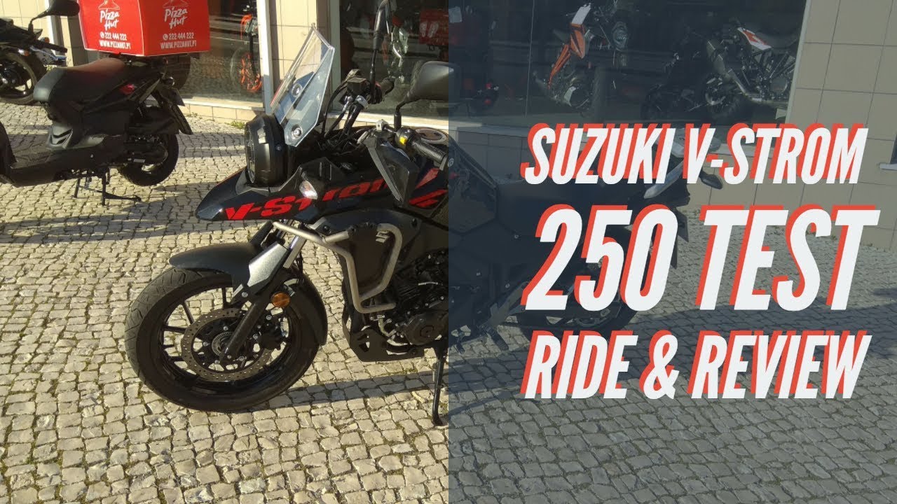 Suzuki V-Strom 250 Test Ride & Review