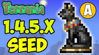 Terraria How to get BAST STATUE (NEW SEED for 1.4.5.8) (2026) (Free 5 Defense)
