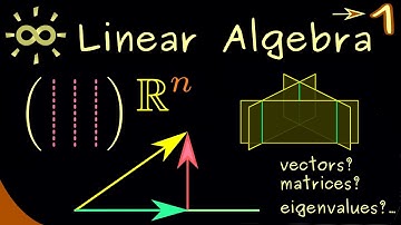 Linear Algebra 1 | Introduction [dark version]