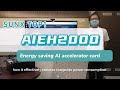 SUNIX AIEH2000 VS NVDIA A4000 / Energy saving comparison