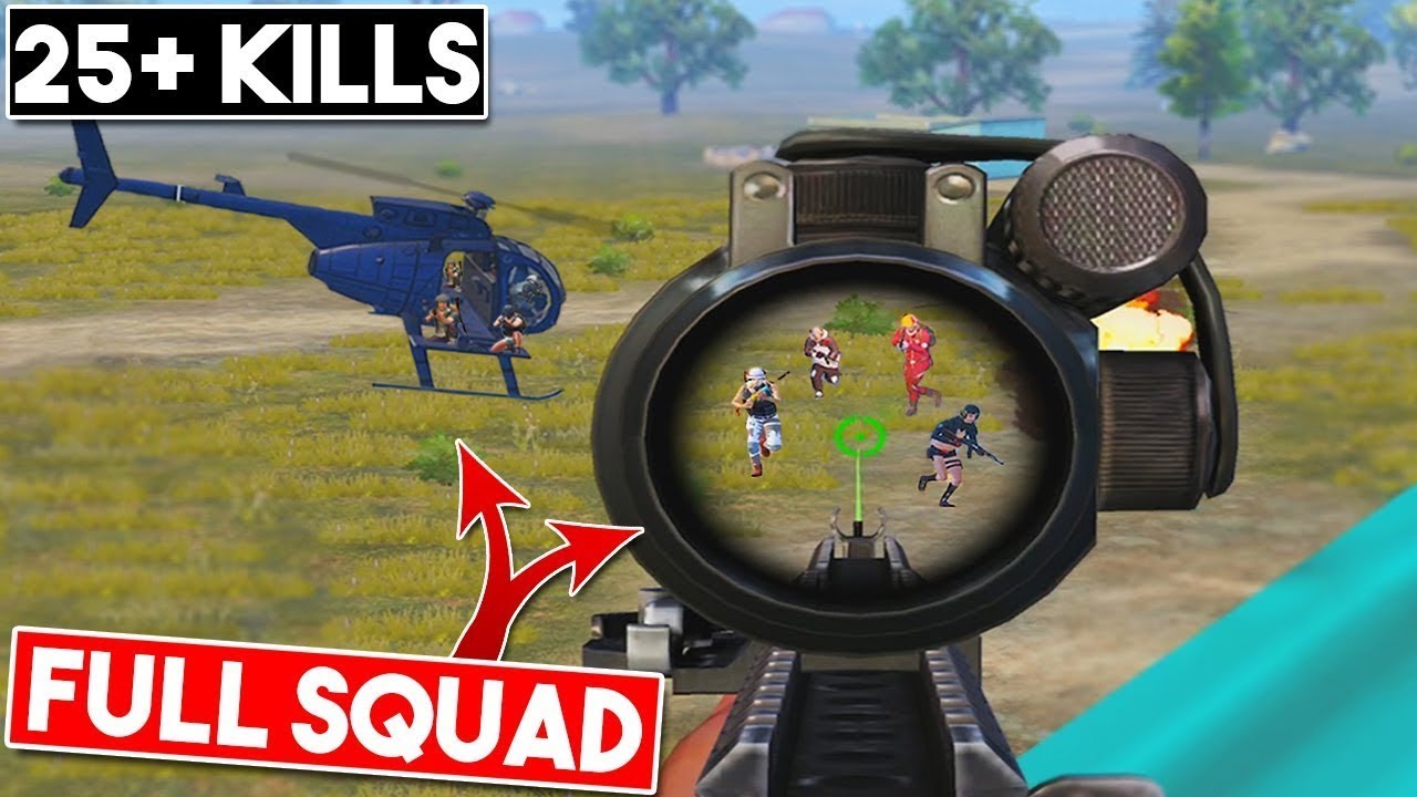 #4 PUBG MOBILE TM AMAZING 25 KILLS WITH SQUAD CHICKEN DINNER 🔥🔥 - YouTube