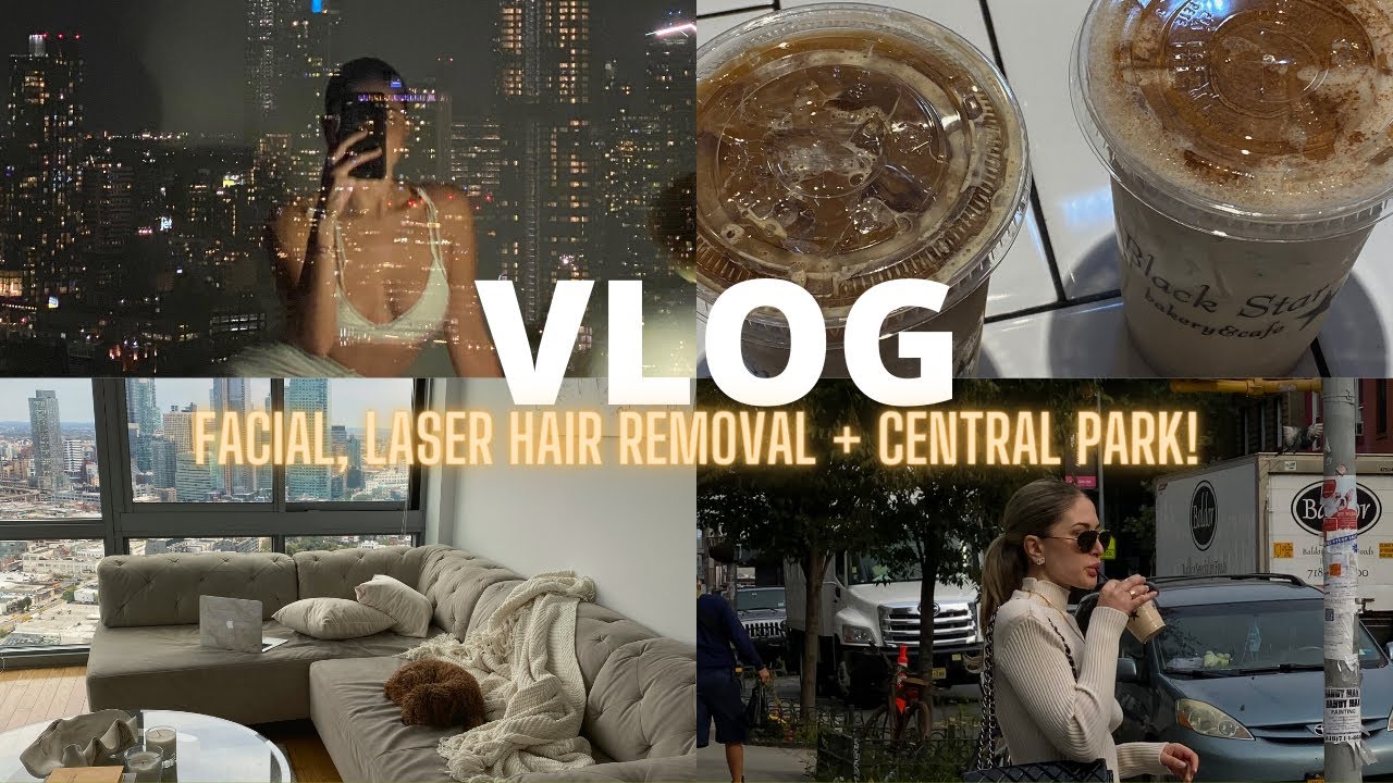 NYC vlog ♡ laser hair removal, Heyday facial, shopping on 5th Ave