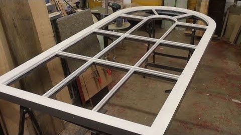 arched window part-7 modifying and painting