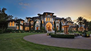 $10,000,000! Sprawling Texas home in scenic Magnolia with spectacularly landscaped grounds