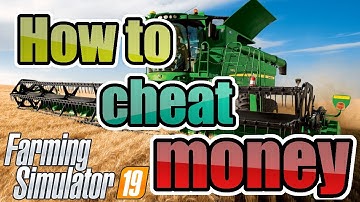 How to cheat unlimited money (no mods) | Farming Simulator 19 | Tutorial
