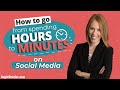 2 Easy Ways to Save Time on Social Media Marketing