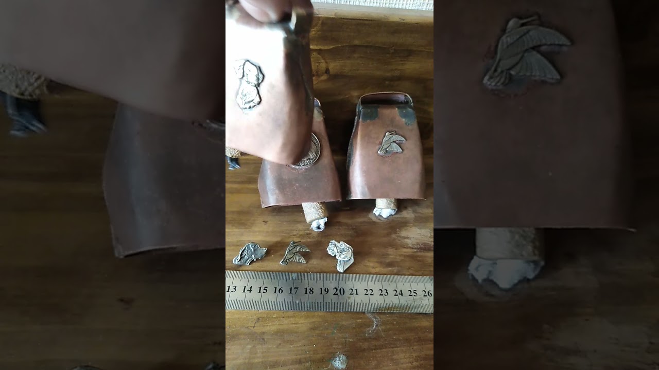 Cloche pour chien, bronze