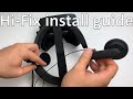 Hi-Fix Installation Guide for Quest and Rift S (Koss Porta Pro Clip-On Headphone Mod)