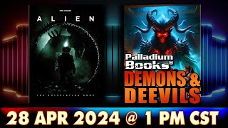 Alien RPG Skills and Talents & Demons and Deevils in the Palladium Megaverse