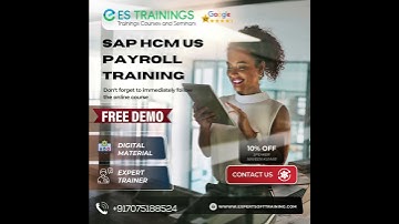Master SAP HCM US Payroll and step into high-demand roles with#expertsofttraining