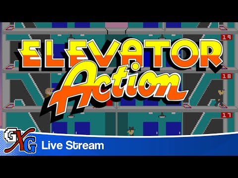 Elevator Action - 1983 Taito GenX Arcade Original Playthrough (and MORE!) - GenXGrownUp Live