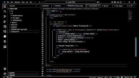 Implementasi Aplikasi Pemesanan Bahan Ajar Berbasis Vue.js”