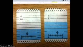 Directions: Fraction Top It Card Game