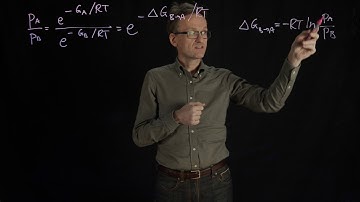 Lecture 04, concept 02: Calculating free energies from experiments