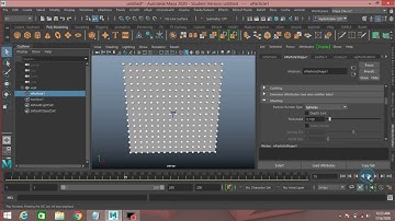 How to create Water Droplets in Maya 2020 in easy way