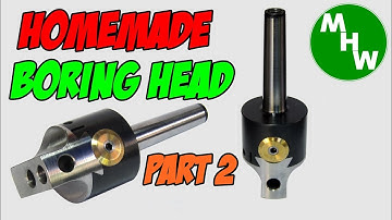 MHW Episode 59 - Homemade Boring Head - Part 2