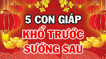 Bật Mí 5 Con Giáp CÀNG GIÀ CÀNG GIÀU, Thời Trẻ Khốn Khó, SAU 40 TUỔI Tiền Vàng Ngập Két