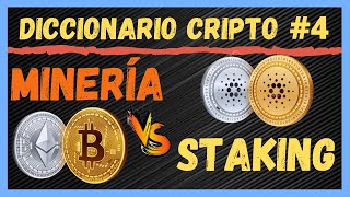 👉 Que es el STAKING y el MINADO de CRIPTOMONEDAS ❓🤑 Proof of work vs proof of stake español