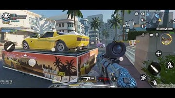 CALL OF DUTY MOBILE || FRONTLINE MIAMI STRIKE MAP :: NEW GAMEPLAY||MORDAN WARFARE ( NO COMMENTARY)