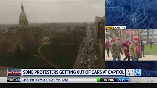 Stay-home order protesters gather at Capitol