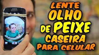 Miniatura del video "LENTE OLHO DE PEIXE caseira para CELULAR"