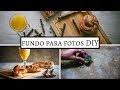 COMO FAZER FUNDOS FOTOGRÁFICOS PARA COMIDA | DYI BACKDROPS