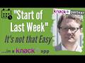 Get the "Start of Last Week" using Knack's Date Equations