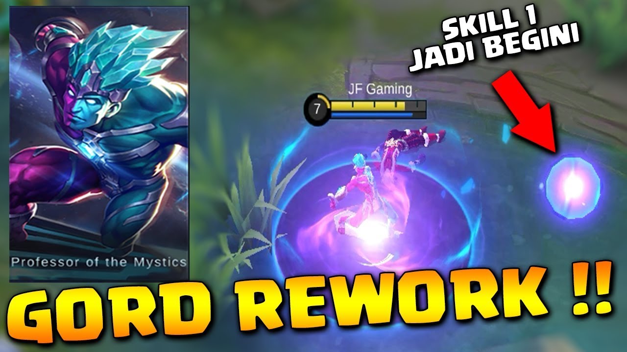 NEW HERO GORD DI REWORK JADI NGERI BEGINI MOBILE LEGENDS YouTube