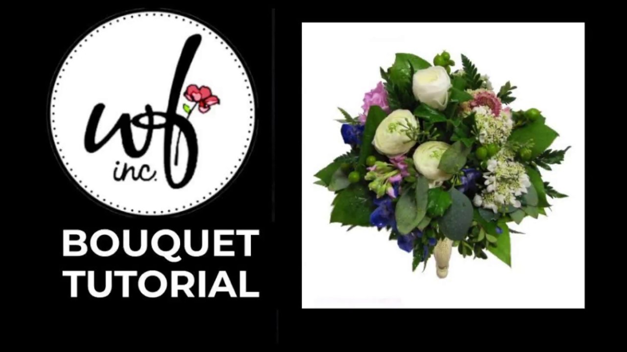How to Make a Wedding Bouquet 003 YouTube