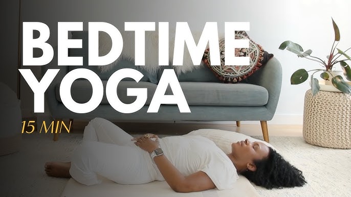 Bedtime Yoga Stretch to Release Tension and Stress 