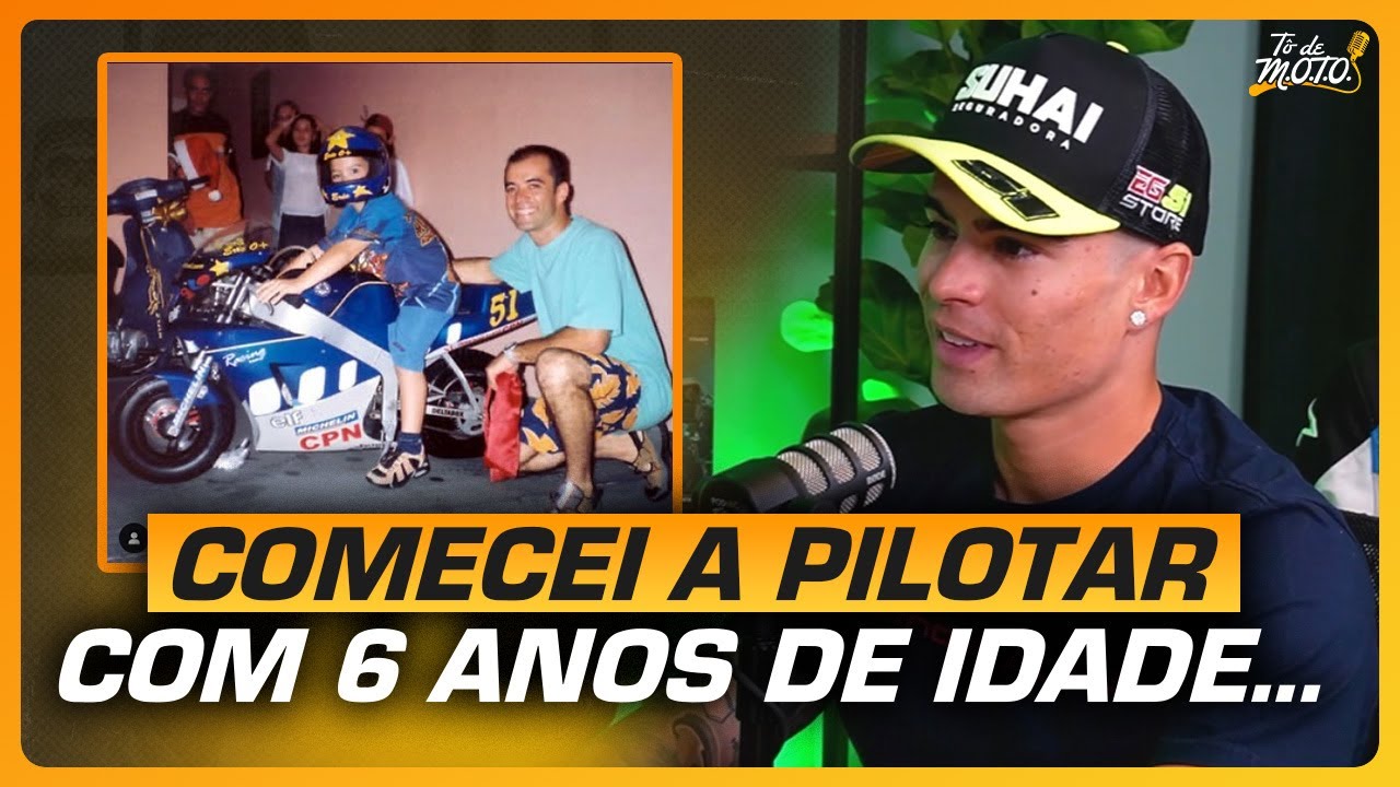Assim começou a caminhada de Eric Granado com o mundo das motos!