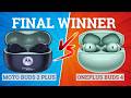 Moto Buds 2 Plus vs OnePlus Buds 4⚡ Full Comparison ⚡Best for Music, Bass & Gaming 🔥