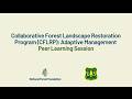 CFLRP جلسه یادگیری همتایان مدیریت تطبیقی ۱۲ ژانویه ۲۰۲۴ CFLRP جلسه یادگیری همتایان مدیریت تطبیقی ۱۲ ژانویه ۲۰۲۴