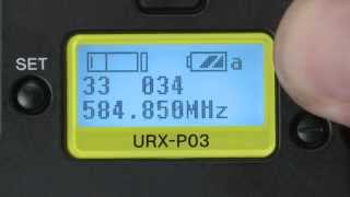 Sony Wireless Mic Channels & Groups