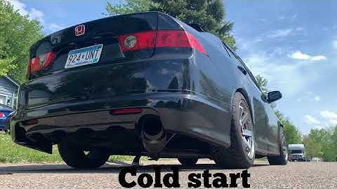 2007 Acura TSX Custom 3 inch Exhaust
