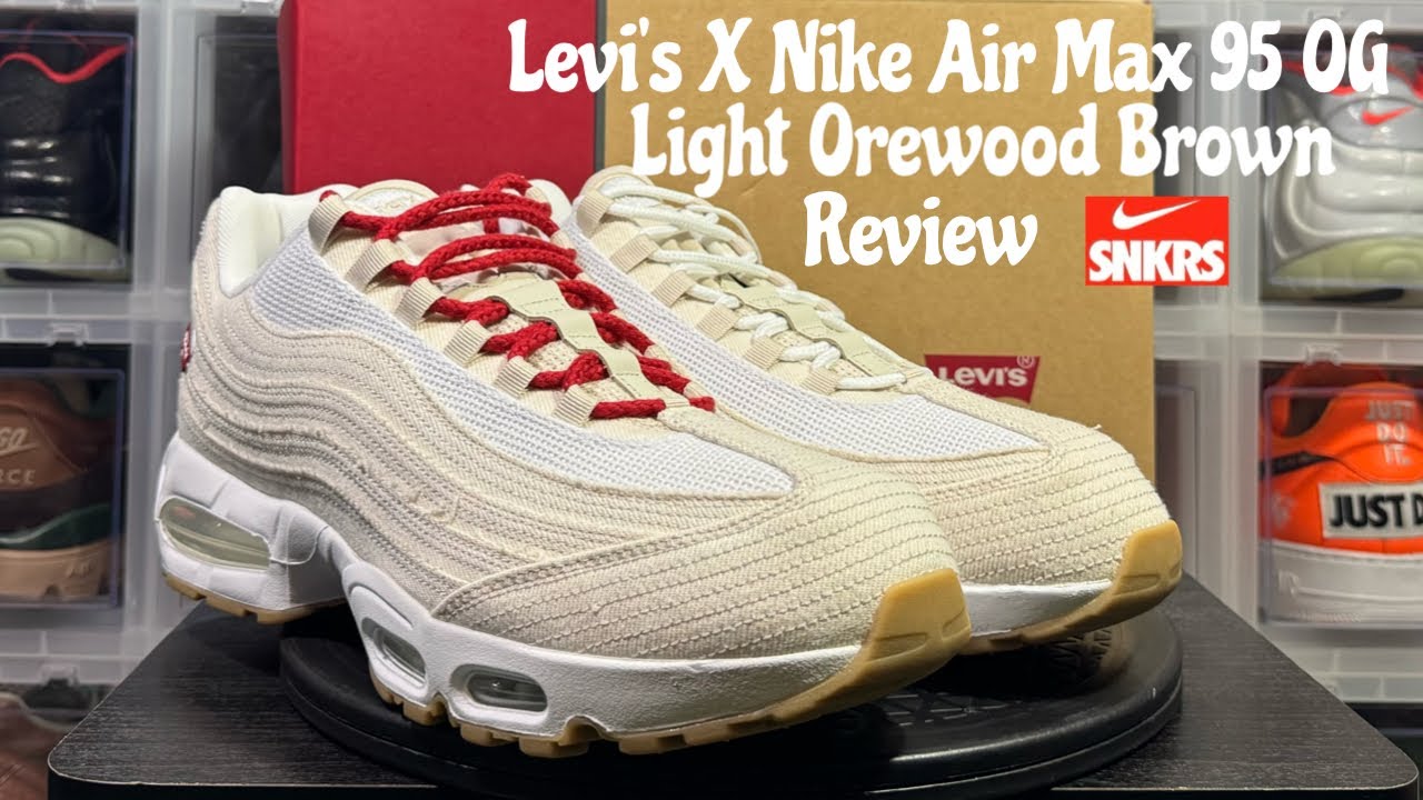 Levi’s × Nikeの珠玉コラボ、Air Max 95 “Orewood Brown” Levis X Nike Air Max 95 OG Light Orewood Brown Review. Levis