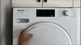 How to replace Miele dryer belt T1 twi180wp