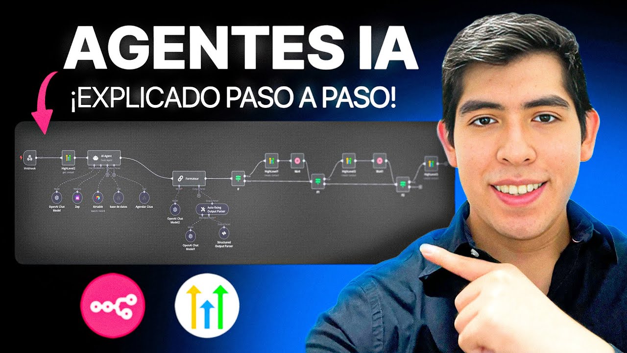 Construye Un Agente IA en N8N y Go High Level | N8N tutorial - YouTube