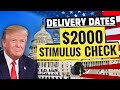 📈$2000 IRS Stimulus November Check💰Sending Out Automatic if?🎉Social Security SSI,SSDI,VA Seniors?✅