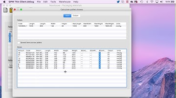 QPM Server - Calculate a List of Multiple-size Boxes