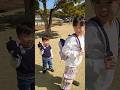 リュックにポイッ!がんばれ弟🤣🎌【♪Jumpshot - Dawin】#ジャンプショット #踊ってみた #dance #dancechallege #fyp #shorts #funny