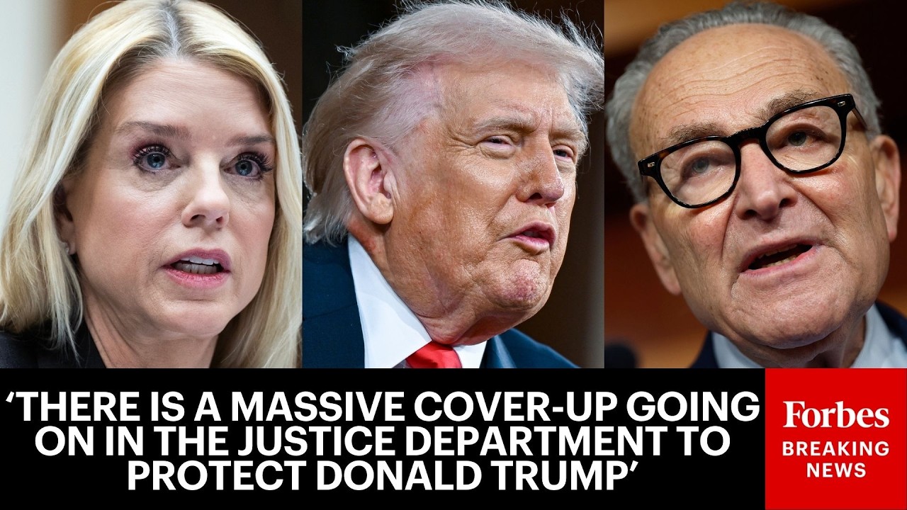 JUST IN: Chuck Schumer, Senate Dems Accuse DOJ Of Epstein Files Cover-Up To Protect Trump