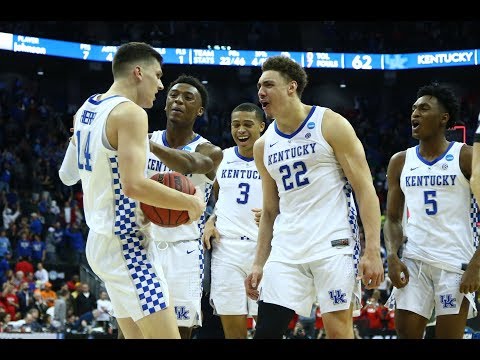 Watch the final 5 minutes of Kentucky's Sweet 16 win over Houston